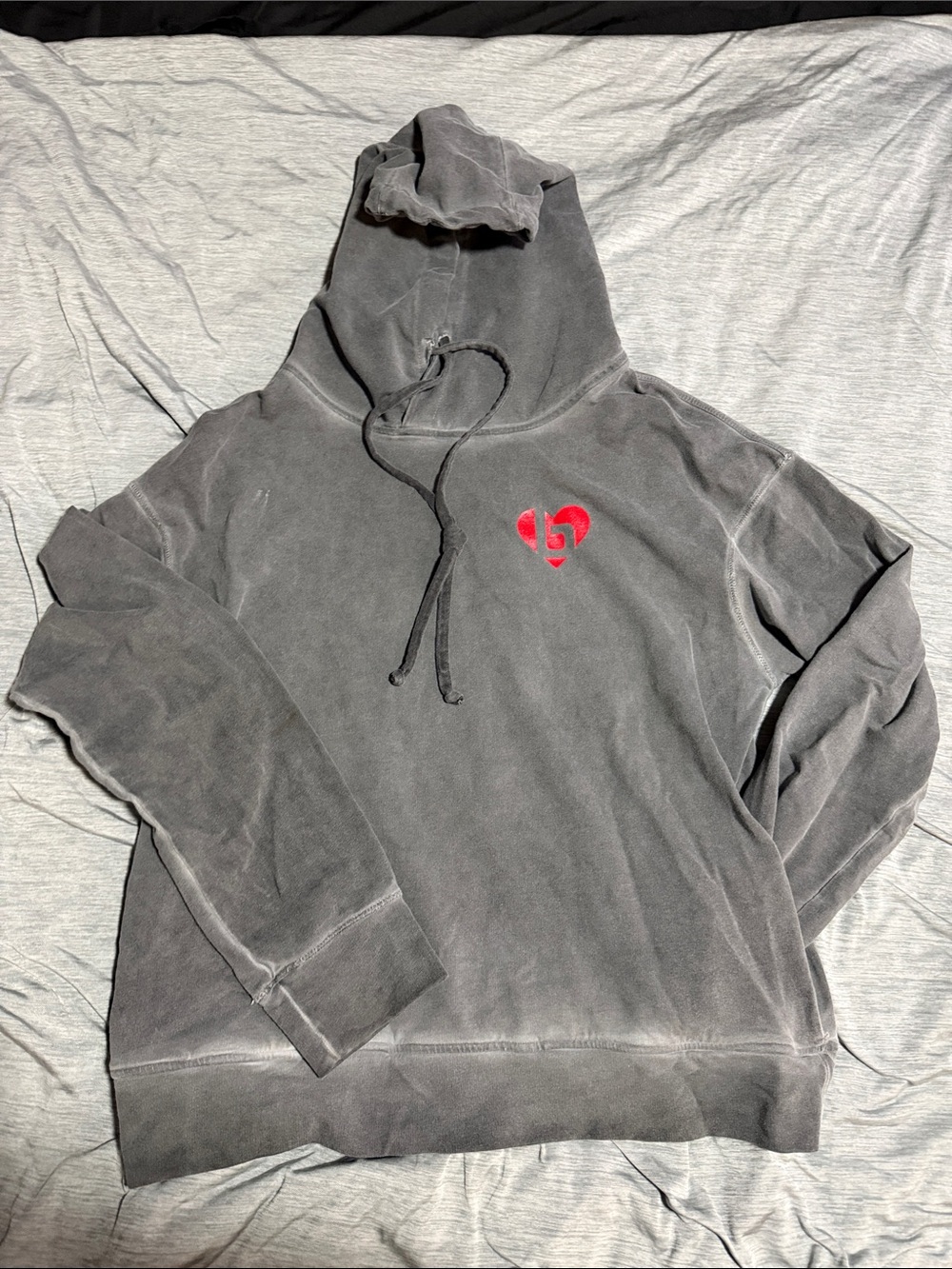 Burn Boot Camp Pride Gray Hoodie Sweatshirt